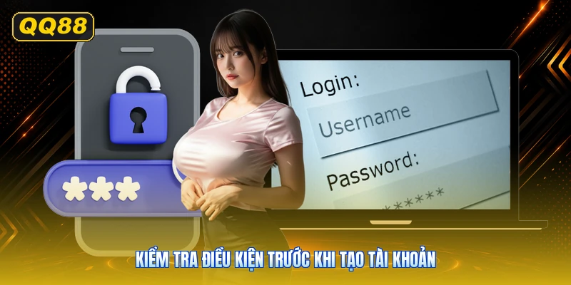 Kiểm Tra Điều Kiện Trước Khi Tạo Tài Khoản
